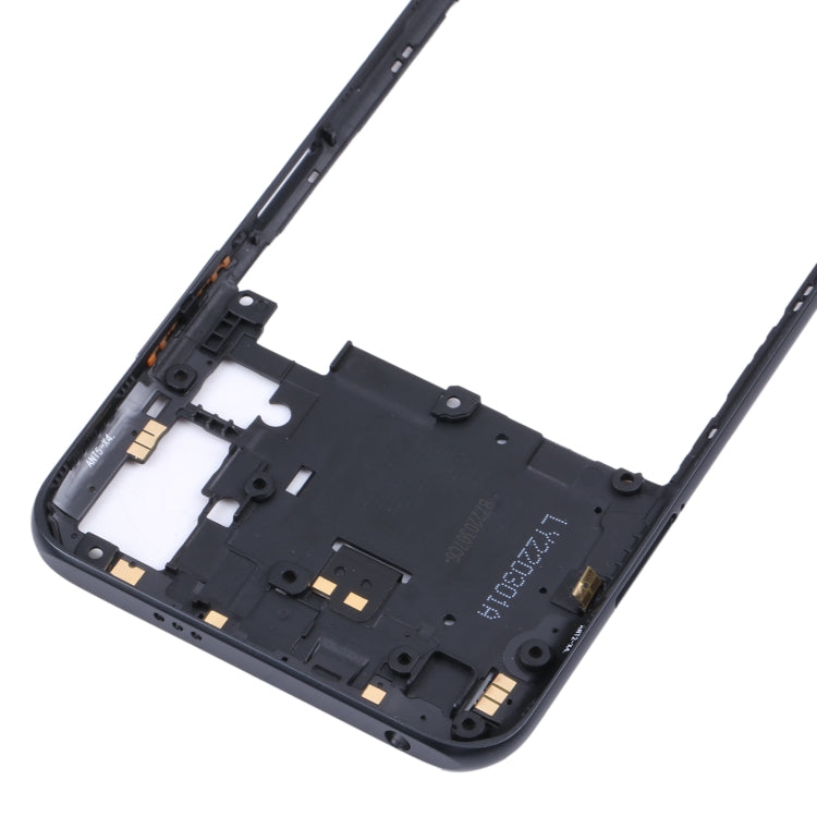 Original Middle Frame Bezel Plate for Xiaomi Poco M3 Pro 5G M2103K19PG M2103K19PI (Black)
