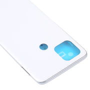 For OPPO A15/A15S/A35 Battery Back Cover with Middle Frame (White)