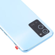 For OPPO A56 5G Battery Back Cover with Middle Frame (Blue)