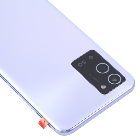 For OPPO A56 5G Battery Back Cover with Middle Frame (Purple)