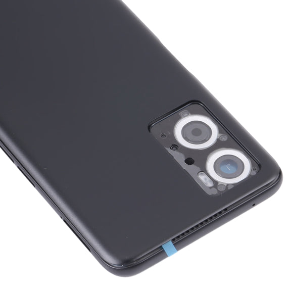For OPPO A36/A76 Battery Back Cover with Middle Frame (Black)