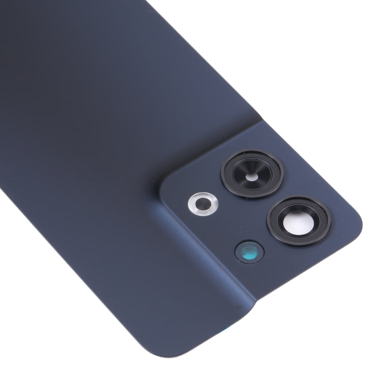 For OPPO Reno8 Original Battery Back Cover with Camera Lens Cover(Black)