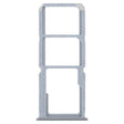 For OPPO A95 4G/Reno6 Lite SIM Card Tray + SIM Card Tray + Micro SD Card Tray (Silver) - Card Socket by PMc TechLife | Online Shopping South Africa | PMc TechLife | Buy Now Pay Later Mobicred