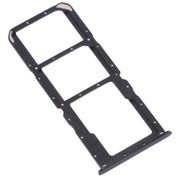 For OPPO A56 5G SIM Card Tray + SIM Card Tray + Micro SD Card Tray (Black)