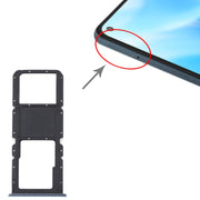 For OnePlus Nord N200 5G DE2118 / DE2117 SIM Card Tray + Micro SD Card Tray (Blue)