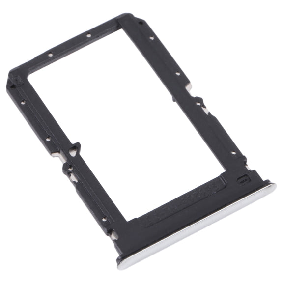 For OnePlus Ace Racing SIM Card Tray + SIM Card Tray (Silver)