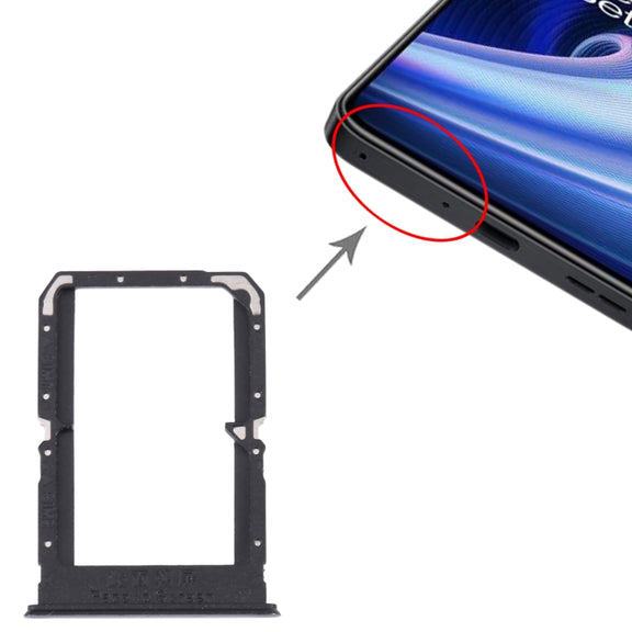 For OnePlus Ace Racing SIM Card Tray + SIM Card Tray (Silver)