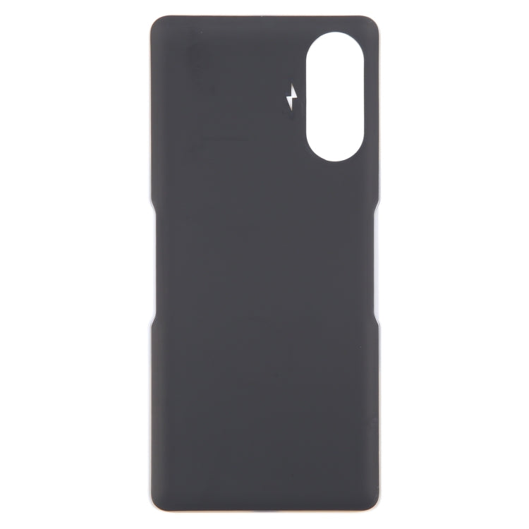 Glass Battery Back Cover for Xiaomi Redmi K40 Gaming(Yellow)