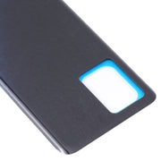 Glass Battery Back Cover for Xiaomi Redmi K50 / Redmi K50 Pro(Black)