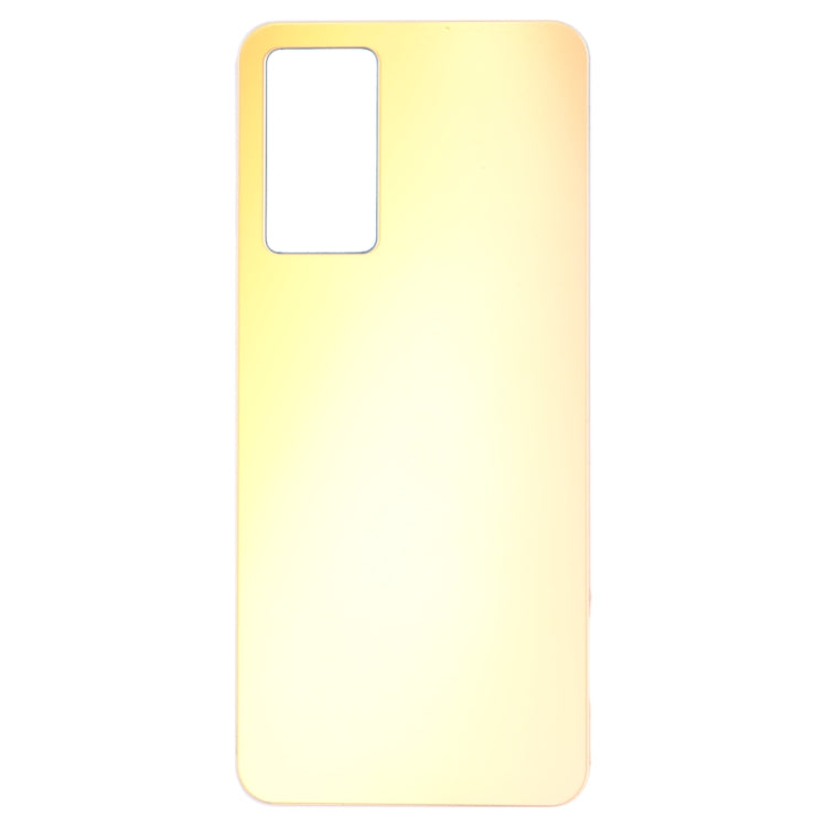 For vivo Y75 4G 2022/V23e Glass Battery Back Cover (Gold)