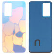 For vivo Y75 4G 2022/V23e Glass Battery Back Cover (Blue) - Back Cover by PMC TechLife | Online Shopping South Africa | PMC TechLife | Buy Now Pay Later Mobicred