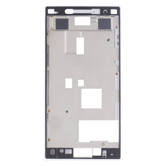 Middle Frame Bezel Plate for Sony Xperia X Compact (White)