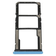 SIM Card Tray + SIM Card Tray + Micro SD Card Tray For Xiaomi Redmi 10C/Redmi 10 India/Poco C40(Blue) - Card Tray by PMc TechLife | Online Shopping South Africa | PMc TechLife | Buy Now Pay Later Mobicred