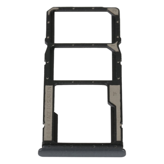 SIM Card Tray + SIM Card Tray + Micro SD Card Tray For Xiaomi Redmi 10 5G (Black)
