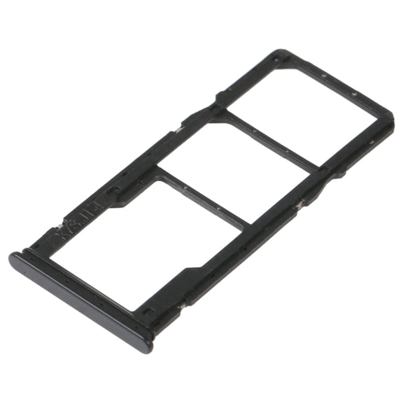 SIM Card Tray + SIM Card Tray + Micro SD Card Tray For Xiaomi Redmi Note 11S 5G (Black)
