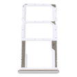 SIM Card Tray + SIM Card Tray + Micro SD Card Tray For Xiaomi Redmi Note 11S 5G (Silver) - Card Tray by PMc TechLife | Online Shopping South Africa | PMc TechLife | Buy Now Pay Later Mobicred