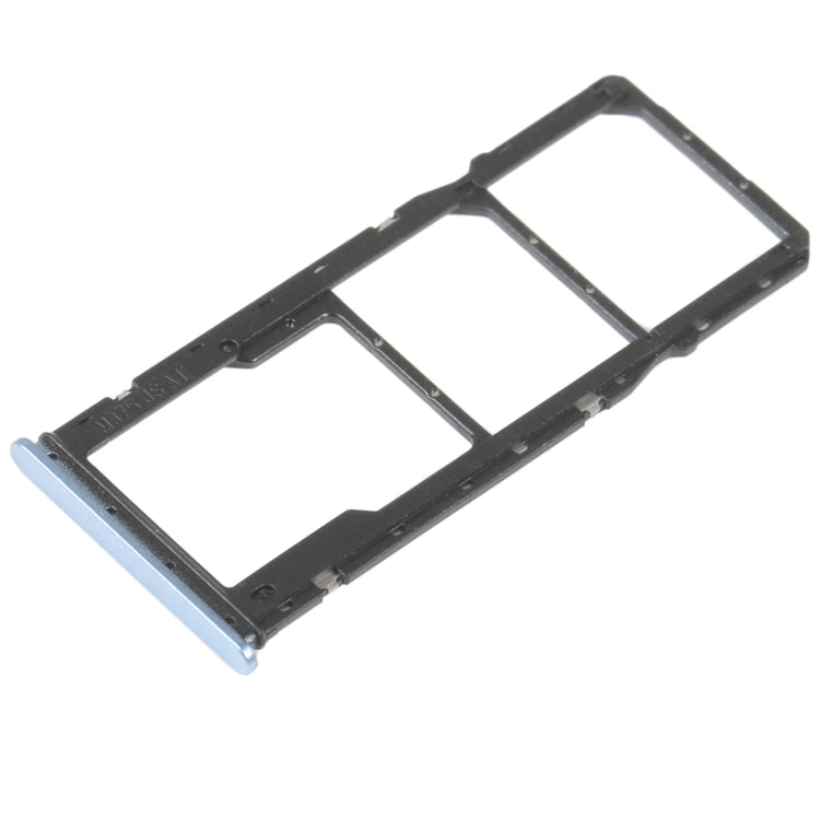 SIM Card Tray + SIM Card Tray + Micro SD Card Tray For Xiaomi Poco M4 5G/Poco M4 5G India/Redmi Note 11R(Blue)