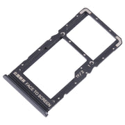 For Xiaomi Redmi Note 11SE SIM Card Tray + SIM Card Tray + Micro SD Card Tray (Black)
