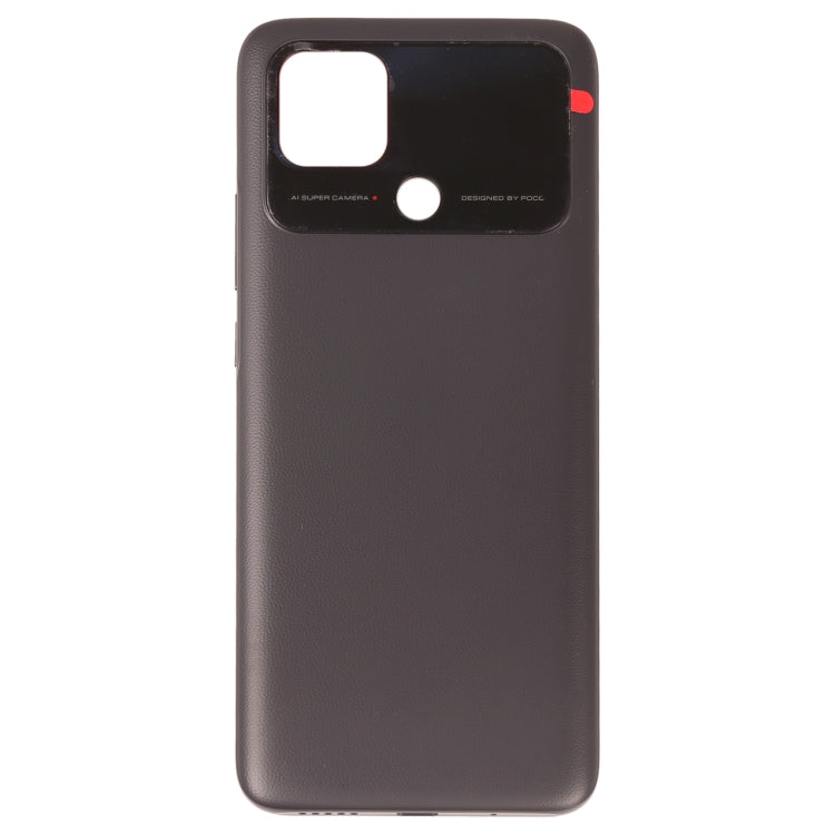 Original Battery Back Cover for Xiaomi Poco C40(Black)
