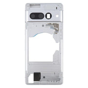 For Google Pixel 7 Pro Front Housing LCD Frame Bezel Plate (Silver)