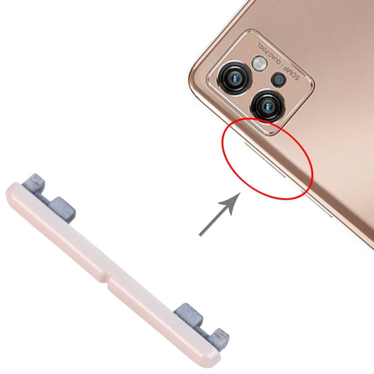 For Motorola Moto G32 Volume Control Button (Gold)