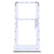 For Motorola Moto G52 SIM Card Tray + SIM / Micro SD Card Tray (Silver) - Card Socket by PMC TechLife | Online Shopping South Africa | PMC TechLife