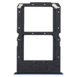 For OPPO Reno SIM Card Tray + SIM / Micro SD Card Tray (Blue) - Card Socket by PMc TechLife | Online Shopping South Africa | PMc TechLife | Buy Now Pay Later Mobicred