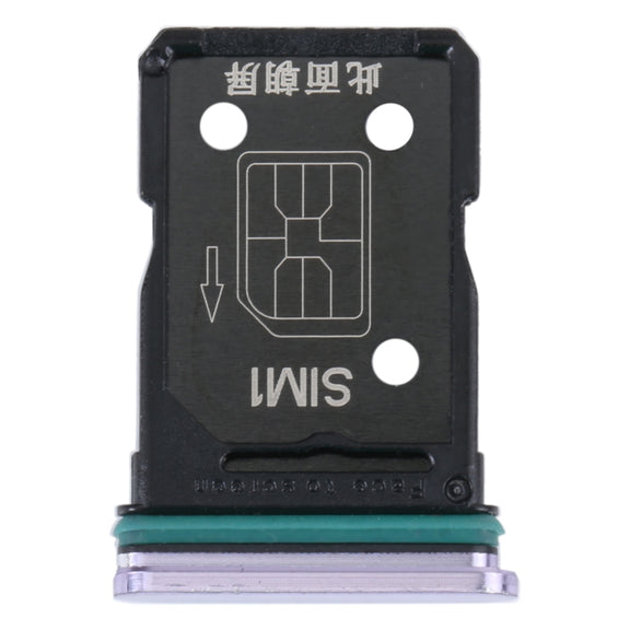 For OPPO Reno4 5G SIM Card Tray + SIM Card Tray (Purple)
