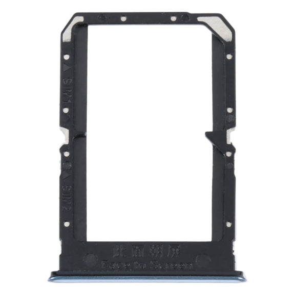For OPPO Reno5 4G SIM Card Tray + SIM Card Tray (Silver)