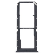 For OPPO A55 5G / A53S 5G SIM Card Tray + SIM Card Tray + Micro SD Card Tray (Black)