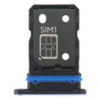 For vivo S15e SIM Card Tray + SIM Card Tray (Blue) - Card Socket by PMc TechLife | Online Shopping South Africa | PMc TechLife | Buy Now Pay Later Mobicred