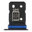 For vivo X80 SIM Card Tray + SIM Card Tray (Black) - Card Socket by PMc TechLife | Online Shopping South Africa | PMc TechLife | Buy Now Pay Later Mobicred