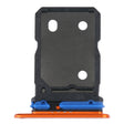 For vivo X80 SIM Card Tray + SIM Card Tray (Orange) - Card Socket by PMc TechLife | Online Shopping South Africa | PMc TechLife | Buy Now Pay Later Mobicred