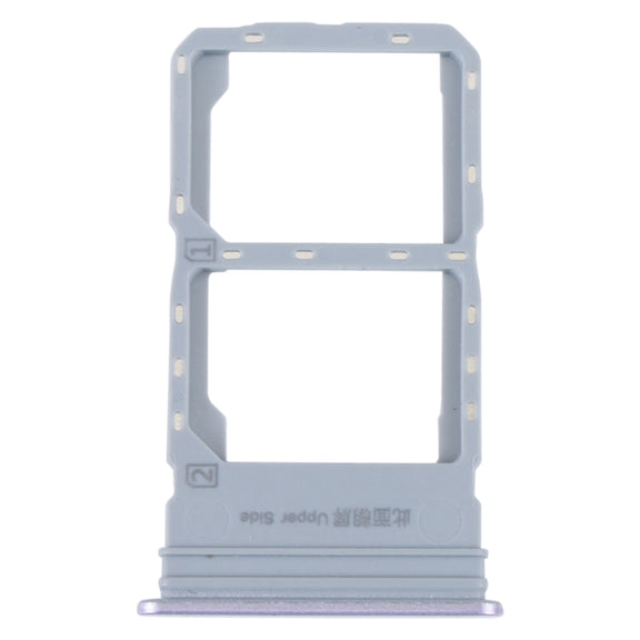 For vivo Y55S 5G SIM Card Tray + SIM Card Tray (Pink)