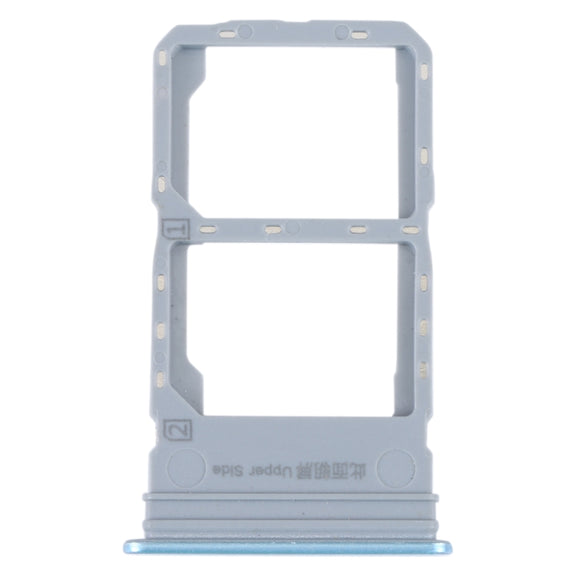 For vivo Y55S 5G SIM Card Tray + SIM Card Tray (Blue)