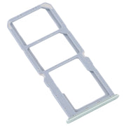 For Realme C30 SIM Card Tray + SIM Card Tray + Micro SD Card Tray (Green)