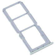 For Realme C30 SIM Card Tray + SIM Card Tray + Micro SD Card Tray (Green)