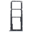 For Realme C35 SIM Card Tray + SIM Card Tray + Micro SD Card Tray (Black) - Card Socket by PMc TechLife | Online Shopping South Africa | PMc TechLife | Buy Now Pay Later Mobicred