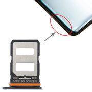 For Xiaomi Redmi K50 Ultra / 12T / 12T Pro SIM Card Tray + SIM Card Tray(Black)