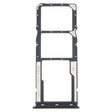 For Xiaomi Redmi A1 2022 / Redmi A1+ SIM Card Tray + SIM Card Tray + Micro SD Card Tray (Black) - Card Tray by PMc TechLife | Online Shopping South Africa | PMc TechLife | Buy Now Pay Later Mobicred