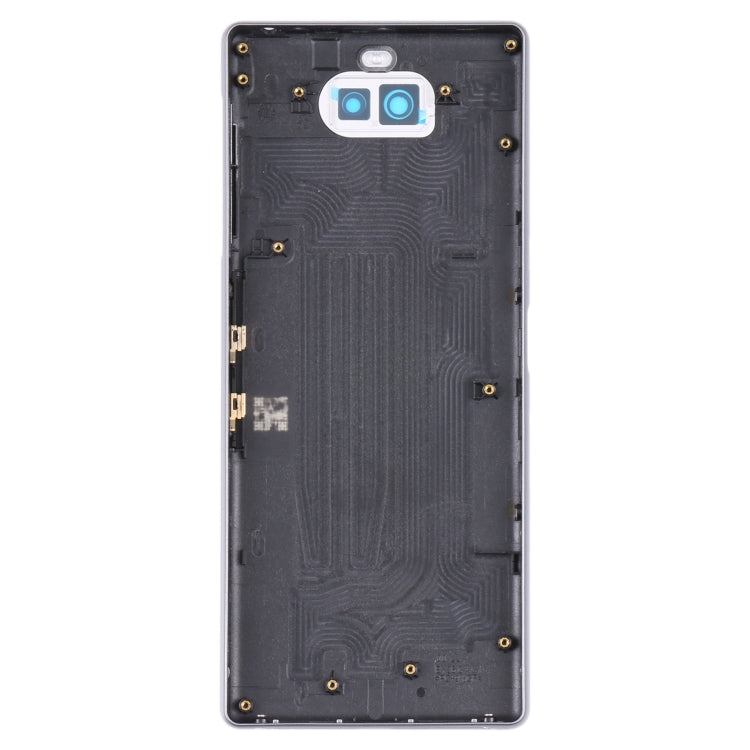 For Sony Xperia 10 Original Battery Back Cover(Silver)