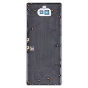 For Sony Xperia 10 Original Battery Back Cover(Silver)