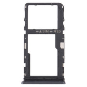 For TCL 30 XE 5G T767W Original SIM Card Tray + Micro SD Card Tray(Black)