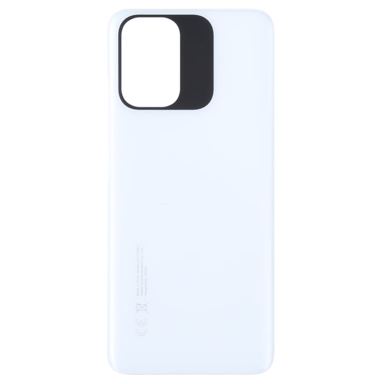 For Xiaomi Poco M5s Original Battery Back Cover(White)