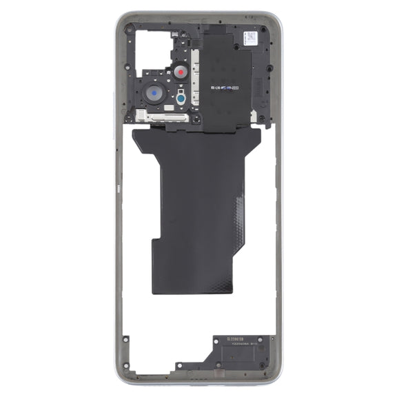For Xiaomi Redmi Note 11T Pro / Note 11T Pro+ / Poco X4 GT Middle Frame Bezel Plate (Silver)
