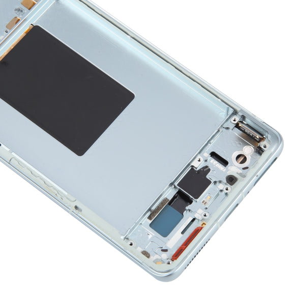 For Xiaomi 12 Pro / 12S Pro AMOLED Original LCD Screen Digitizer Full Assembly with Frame (Green)