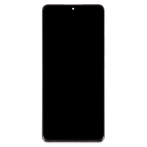 For Xiaomi 12 Pro / 12S Pro AMOLED Original LCD Screen Digitizer Full Assembly with Frame (Gold)