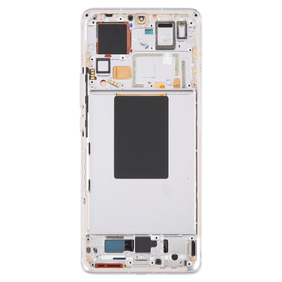 For Xiaomi 12 Pro / 12S Pro AMOLED Original LCD Screen Digitizer Full Assembly with Frame (Gold)