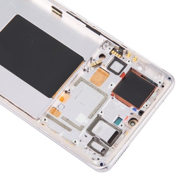 For Xiaomi 12 Pro / 12S Pro AMOLED Original LCD Screen Digitizer Full Assembly with Frame (Gold)