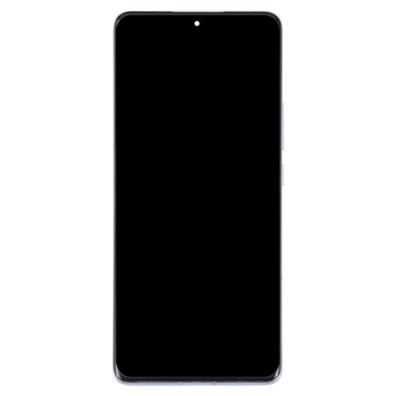 For Xiaomi 12 Pro / 12S Pro AMOLED Original LCD Screen Digitizer Full Assembly with Frame (Blue)